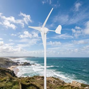 Générateur éolien PMG 500W avec contrôleur de charge hybride, coupure à 2 m/s, puissance nominale à 9 m/s, haut rendement, faible couple, 12V/24V/48V, 3 pales, solaire-éolien - Product Image 4