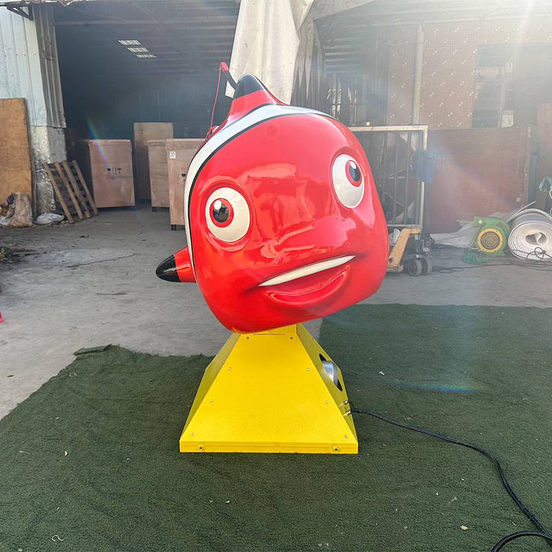 Machine de corrida du petit poisson