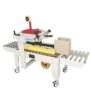 Top And Bottom Automatic Carton Sealing Machine Postal Carton Sealing Machine Box Packaging Taping Machine