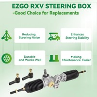 Ensemble de boîte de direction pour voitures de Golf EZGO RXV gaz et électriques 2008-Up #601500 601580 618239 851-201