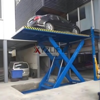 XYZLIFT plate-forme élévatrice à ciseaux hydraulique en alliage d'aluminium ciseaux ascenseur Table convoyeurs à rouleaux 380V Source d'alimentation électrique