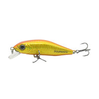 Leurre Micro Stream Minnow, flottant, suspendu, avec perle grésillante, appât de pêche, hameçon simple pour Black Bass, Topmouth Culter