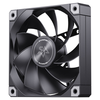 Ventilateur de boîtier PC SNOWMAN AS120 120 mm à roulement fluide 4 broches PWM - Refroidissement silencieux haute performance pour boîtier d'ordinateur et CPU, bruit de 15 à 35 dBA