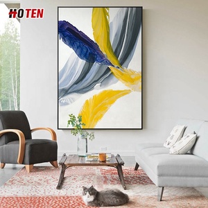 Moderno minimalista abstracto Mural lienzo Fondo pared colgante pintura aceite flor sofá decoración <span class=keywords><strong>para</strong></span> <span class=keywords><strong>comedor</strong></span> dormitorio sala de estar - Product Image 3