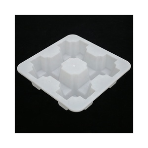 Nhựa đúc sẵn bê tông khoe khối khuôn cho ngoài trời PP ABS Khuôn lát gạch với hoa mẫu cỏ trồng vỉa hè - Product Image 1