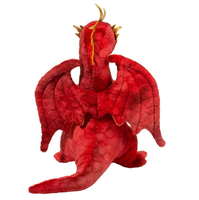 Jouets en peluche Dragon rouge Animal en peluche de 12 pouces