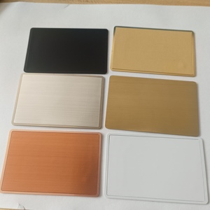 Nfc 4k kinh doanh vàng thẻ thành viên mini tag App thẻ kim loại với giao diện truyền thông RFID và mã QR - Product Image 5