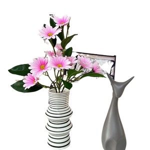 Fábrica de Flores Meiyu, Ramo de Margaritas Artificiales PU10, Cabezas de Margaritas para Decoración del Hogar, Arreglo Floral, Adorno - Product Image 5
