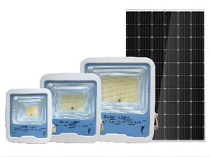 Projecteur solaire extérieur en aluminium à haute luminosité 100W, idéal pour les jardins - Vente chaude - Product Image 2