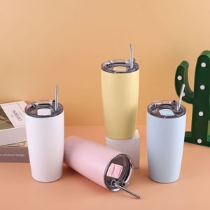 Vaso Térmico Personalizado con Logotipo, de Acero Inoxidable, 20 oz, <span class=keywords><strong>para</strong></span> Sublimación, con Tapa y Pajita - Product Image 1