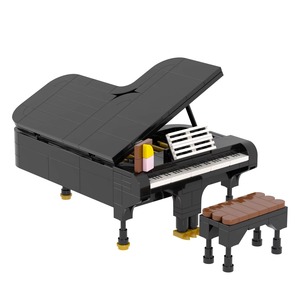 Mario Koopa Music Theme ABS DIY Toy Creative MOC MOOXI Action Figure with Piano Building Blocks - Product Image 6