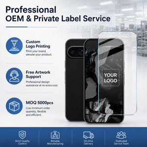 Confezione da 10 pellicole protettive in vetro temperato 9H per Google Pixel 7 <span class=keywords><strong>8</strong></span> Pro XL 9a 10a, copertura totale, compatibile con impronta digitale a ultrasuoni - Product Image 5