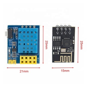 Module de relais WiFi 5V <span class=keywords><strong>DHT11</strong></span> RGB LED contrôleur de choses interrupteur de télécommande intelligent <span class=keywords><strong>ESP</strong></span>-<span class=keywords><strong>01</strong></span> <span class=keywords><strong>ESP</strong></span>-01S - Product Image 1