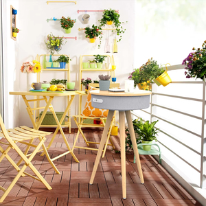 Bàn Cà Phê Không Dây Sạc Bảng <span class=keywords><strong>Bluetooth</strong></span> Loa <span class=keywords><strong>2025</strong></span> USB Sạc Cổng Bàn Tròn Cho Phòng Ngủ Phòng Khách Văn Phòng - Product Image 4