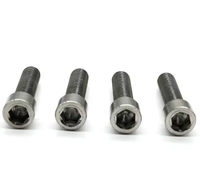 Vis à tête cylindrique à six pans creux en acier inoxydable DIN912 A270/A480, fabriquées en Chine, avec filetage complet ou partiel, zinguées