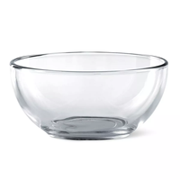 Ensemble de bols en verre transparent durable et polyvalent Passe au four et au lave-vaisselle