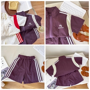 Conjuntos de <span class=keywords><strong>Ropa</strong></span> para Niños, <span class=keywords><strong>Ropa</strong></span> para Niños y Niñas, Chaqueta de Manga Larga con Protección Solar + Pantalones, Traje de 2 Piezas para Niños, Conjunto de Verano para Bebés - Product Image 2