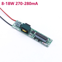 Alimentation LED 8-18W 8-24W Courant constant LED T5 T8 Tube lumineux Transformateur interne Pilotes 300ma T5 T8 Driver