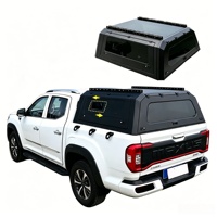 Accessoires pour pick-up 4x4 tout-terrain, auvent de camion, toit rigide en aluminium, toit rigide pour pick-up, pare-chocs, auvent pour Ford Ranger/Tacoma