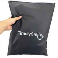 Sacs d'expédition en PE biodégradable avec fermeture éclair, logo personnalisé, écologiques, pour vêtements, chaussures et emballages de fourrures