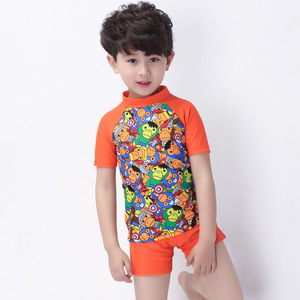 ชุดว่ายน้ำเด็กพิมพ์ลายออนไลน์ช้อปปิ้งแบบ 3 ชิ้น - Product Image 1