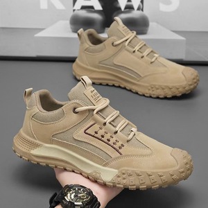 Chaussures de protection pour hommes printemps-été, respirantes, antidérapantes, résistantes à l'usure, chaussures de travail décontractées, chaussures de randonnée, chaussures de sport - Product Image 1