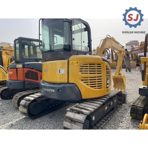 Mini-excavatrice hydraulique Komatsu PC40 d'occasion, importée du Japon, 4 tonnes, moteur en bon état, faible nombre d'heures, prête à l'emploi - Product Image 4