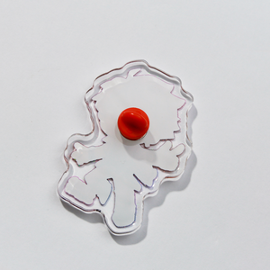 Huy hiệu cài áo trong suốt in tùy chỉnh Juno Creative, ghim acrylic epoxy phủ kim tuyến tùy chỉnh - Product Image 5