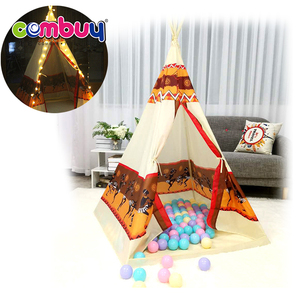 Indoor Game Indian <strong>Teepee</strong> 60 Pcs Balls <strong>Play</strong> Tent Children - Product Image 1