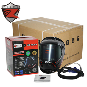 Casco Integral de Fibra de Carbono Negro de Alta Calidad con Pantalla Grande - Product Image 1