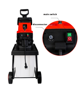 Biotrituratore <span class=keywords><strong>Elettrico</strong></span> da Giardino 2500W, Trituratore Multifunzione a Basso Rumore per Rami, Foglie e Legno con Cesto di Raccolta da 50L - Product Image 5