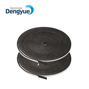 Epdm Rubber Foam Strip Customize Epdm Pu Foam Eva Seal Tape Sponge Strips Self Adhesive Soft Foam Rubber Strip