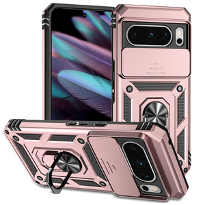 อุปกรณ์เสริมโทรศัพท์มือถือฝาหลังพร้อมห่วงยึดกล้องและเคสโทรศัพท์เกราะกันกระแทกหน้าต่างแบบกดสำหรับ Google Pixel 9 Pro - Product Image 3