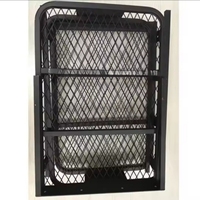 Panier pliant pour porte-bagages d'attelage de remorque robuste. Porte-bagages de voiture, barre de remorquage à fixation via l'attelage, convient pour une utilisation sur le toit.