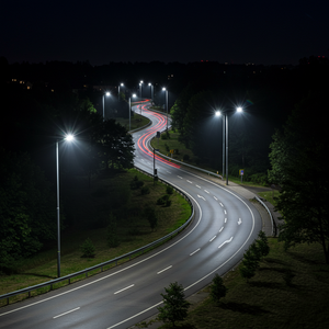 Yol otoparkı ve yollar için alüminyum gövdeli IP66 su geçirmez AC/DC LED sokak lambası fikstür - Product Image 6
