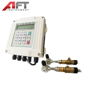 Compteur de débit d'eau numérique à ultrasons mural fixe de haute précision - Product Image 1