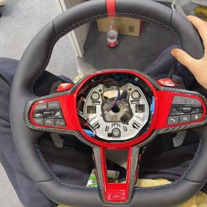 VENTE FLASH Volant pour <span class=keywords><strong>BMW</strong></span> Série G G20 G30 G21 G81 G31 G82 G11 G12 G15 G16 F87 F98 F95 X7 G07 M3 M5 Personnalisé - Product Image 6