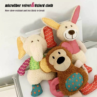Jouets à mâcher pour animaux de compagnie anti-ennui jouets en peluche auto-divertissants pour petits grands chiens Golden Retrievers chiot jouets de dentition qui grincent