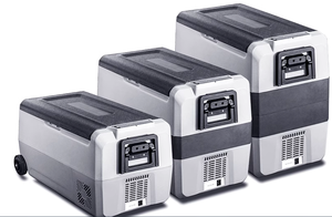 Tủ lạnh <span class=keywords><strong>mini</strong></span> xe hơi Ice Tiger, sử dụng được cho xe tải và gia đình, 12v24v, T36 T50 T60, làm lạnh nhanh, tiện lợi, có cần kéo - Product Image 2