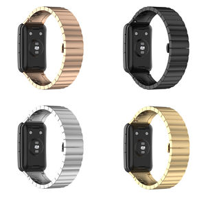 Paslanmaz çelik Metal tasarımcı tokat bilezik akıllı kol saati fit band kayışı bantları İzle için huawei saat Fit yeni - Product Image 2