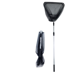 Épuisette pliable en alliage d'aluminium, filet de pêche télescopique avec maille fine, ouverture de 40 cm, profondeur de 30 cm - Product Image 3