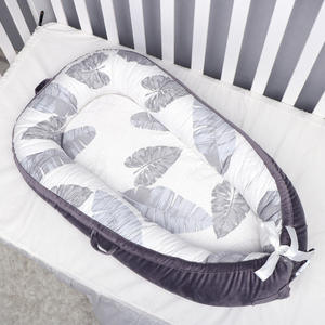 Portable Baby Sleeping <b>Set</b> Newborn Infant Nest Bassinet Baby Lounger Kids' <b>Cribs</b> Nest Lounger <b>Bed</b> for Babies - Product Image 2
