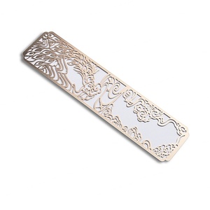 ที่คั่นหนังสือโลหะชุบทองแบบกำหนดเองขายส่งยอดนิยมสำหรับของขวัญวันหยุด - Product Image 2