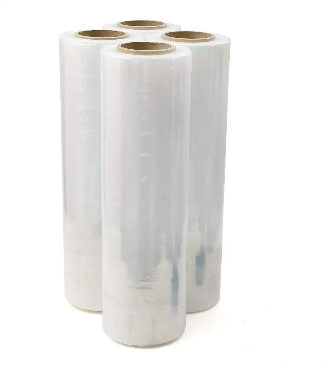 PVC Industrial Stretch Film Roll China Packaging Transparent Film