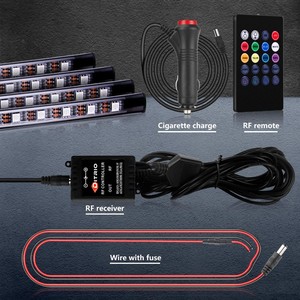 Bộ đèn LED dưới gầm xe/Đèn nền/Đèn trang trí xe hơi - Bộ đèn LED dưới gầm xe kèm bộ sạc ô tô - Product Image 6