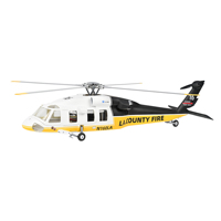 Hélicoptère RC Firehawk RTF, hélicoptère de sauvetage à l'échelle avec contrôleur de vol ACE, GPS, rotor à 4 pales