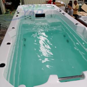 Baignoire autoportante extérieure Smart Jacussi Amérique du <span class=keywords><strong>Nord</strong></span> Baignoire à glace pour 10 personnes Piscinas de natation en fibre de verre acrylique - Product Image 3