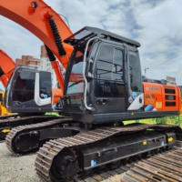 Excavatrice hydraulique d'occasion Hitachi ZX210 21T, modèle ZX210LC-5G ZX210-6A, excavatrice d'occasion Hitachi ZAXIS210 à vendre