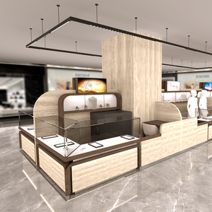 Escaparate de joyería personalizado Pantalla móvil Quiosco de joyería de gama alta al aire libre para la venta de joyería - Product Image 1