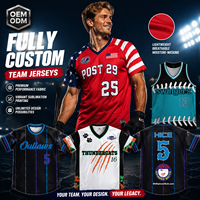 Maillot de baseball et de softball personnalisé de haute qualité, respirant, à séchage rapide, durable, avec faible MOQ